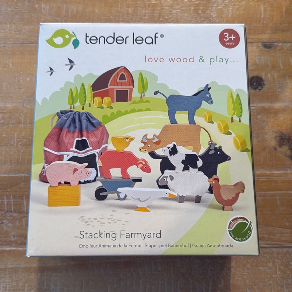 Tender Leaf Stacking Farmyard NIB